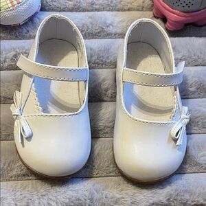 White Mary Jane Kids Shoes